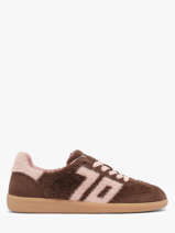 Sneakers En Cuir Back 70 Marron women 7