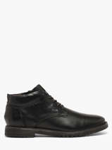 Bottines En Cuir Bugatti Noir men 3318373E