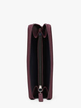 Portefeuille Lacoste Violet l12.12 concept holiday NF5508HN-vue-porte