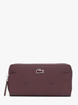 Portefeuille Lacoste Violet l12.12 concept holiday NF5508HN