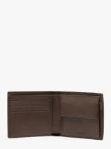 Portefeuille Fg Leder Lacoste Bruin fg NH1112FG-vue-porte