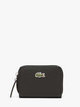 Porte-monnaie Lacoste Noir l.12.12 concept NF4193PK