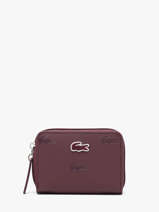 Portemonnee Lacoste Violet l12.12 concept holiday NF5507HN