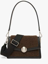 Sac Port� �paule Tennis Bliss Lacoste Marron tennis bliss NF5473IO