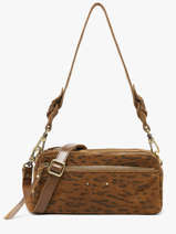Sac Bandouli�re Vintage Mila louise Marron vintage 3920PA1