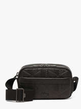 Sac Bandouli�re Lacoste Noir megagrain NH5401GB