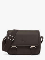 Sac Bandouli�re Lacoste Marron men