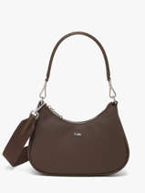 Baguette-tasje Daily City Lacoste Bruin daily city NF4756DZ