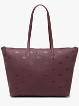 Cabas L12.12 Concept Holiday Lacoste Violet l12.12 concept holiday NF5505HN