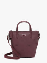 Cross Body Tas L12.12 Concept Holiday Lacoste Violet l12.12 concept holiday NF5506HN