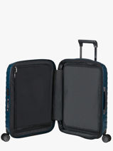 Valise Cabine Extensible Samsonite Bleu proxis 158191-vue-porte