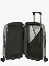 Valise Cabine Extensible Samsonite Argent proxis 159484-vue-porte