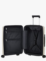 Valise Cabine Extensible Samsonite Beige upscape 159400-vue-porte