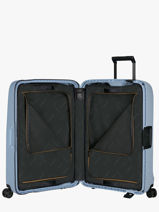 Valise Rigide Essens Samsonite Bleu essens 146911-vue-porte