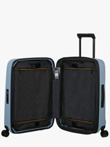 Valise Cabine Extensible Samsonite Bleu essens 158554-vue-porte