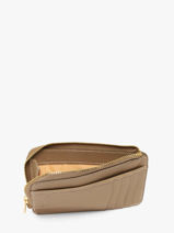 Porte-cartes Caviar Cuir Crinkles Beige caviar 14318-vue-porte