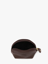 Porte-monnaie Caviar Cuir Crinkles Marron caviar 14026-vue-porte