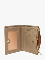 Portefeuille Caviar Cuir Crinkles Beige caviar 14269-vue-porte