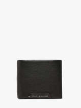 Portefeuille Cuir Tommy hilfiger Noir corporate AM14780