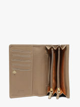 Portefeuille Caviar Cuir Crinkles Beige caviar 14001-vue-porte
