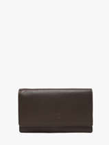 Portefeuille Caviar Cuir Crinkles Marron caviar 14001