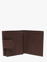 Portemonnee Caviar Leder Crinkles Bruin caviar 14068-vue-porte