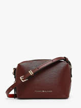 Sac Bandouli�re Th Modern Polyurethane Tommy hilfiger Rouge th modern AW19036