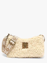 Sac Bandouli�re Winter Polyester Le voyage en panier Beige winter AHP323
