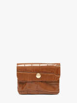 Portemonnee Leder Milano Bruin cocco balo CB23091