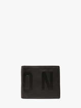 Portefeuille Liam Leder Rfid Icon Zwart liam A68