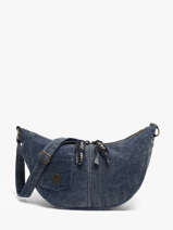 Sac Bandouli�re Denim Le voyage en panier Bleu denim AHP339