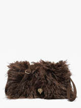 Cross Body Tas Doudou Le voyage en panier Bruin doudou AHP319