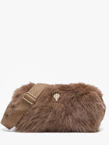 Sac Bandouli�re Doudou Le voyage en panier Marron doudou AHP310