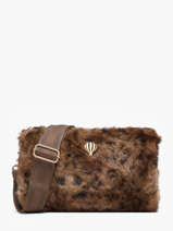 Cross Body Tas Doudou Le voyage en panier Bruin doudou AHP314