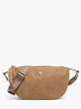 Cross Body Tas City Polyurethaan Le voyage en panier Beige city AHP332