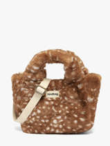 Sac Port� Main Faon Hindbag Marron faon FN