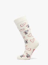 Sokken Besnoopy Besocks Beige socks women H