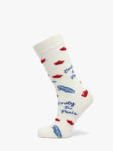 Chaussettes Besocks Beige socks women BO