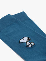 Sokken Besnoopy Besocks Blauw socks men E-vue-porte