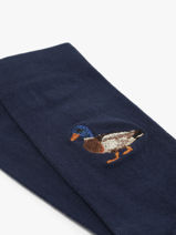 Sokken Beduck Besocks Blauw socks men E-vue-porte