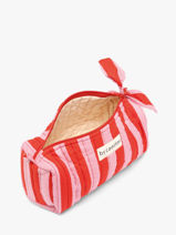 Trousse � Crayons Pacha Coton Byzantine Rouge accessoires PAC-vue-porte
