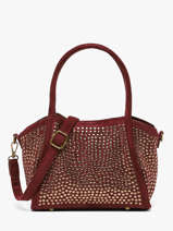 Sac Port� Main Studs Mandoline Marron studs 6732