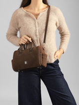 Bowlingtas Winter Vanessa wu Bruin winter MA3048-vue-porte