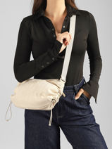 Sac Bandouli�re Skara Small Ibiza Kapten and son Beige ibiza IB-vue-porte
