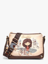 Sac Bandouli�re Tulip Anekke Beige tulip 43703184