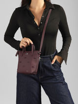 Cross Body Tas L12.12 Concept Holiday Lacoste Violet l12.12 concept holiday NF5506HN-vue-porte