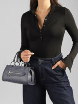 Sac Port� Main Ceclys Lacoste Bleu ceclys NF5230AQ-vue-porte