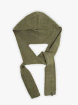 Capuche En Maille Capicelty Le voyage en panier Vert accessoires AHC020