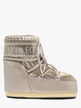 Bottes Icon Low Glance Moon boot Argent women D1409350
