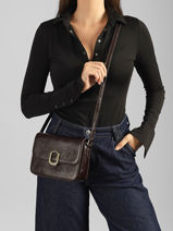Sac Bandouli�re London Mandoline Marron london 2872-vue-porte